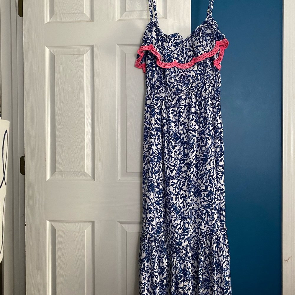 Lilly Pulitzer Adia Ruffle Maxi